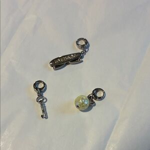 Lot of Fossil Bracelet Charms
